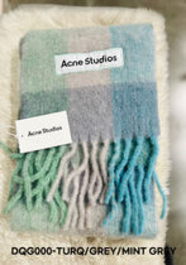 ACNE STUDIOS|アクネストゥディオズ モヘアチェックスカーフ