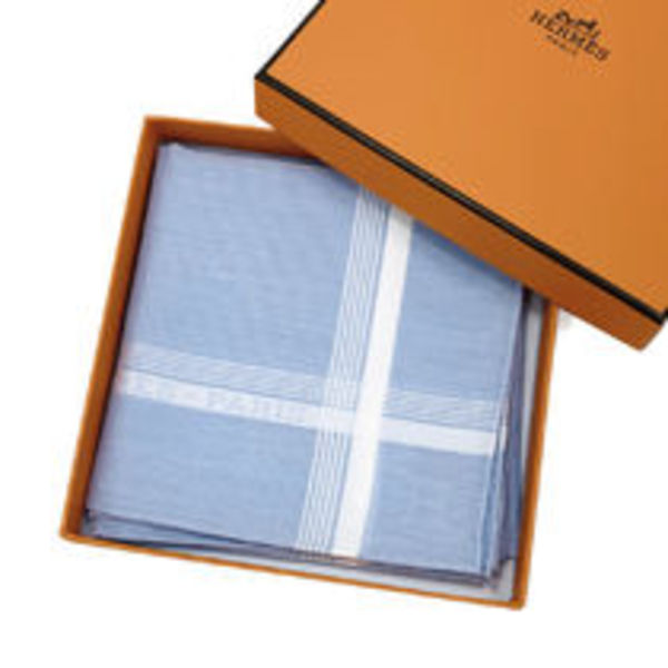 【新品・即発】エルメス HERMES ハンカチーフ《 Hレリーフ 》