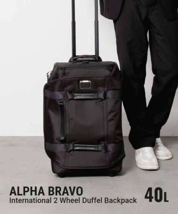 TUMI ALPHA BRAVO 2 Wheel Duffel Backpack キャリーバッグ