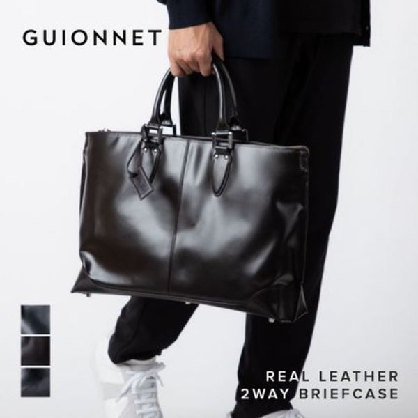 GUIONNET ブリーフケース PG003 2WAY ビジネスバッグ