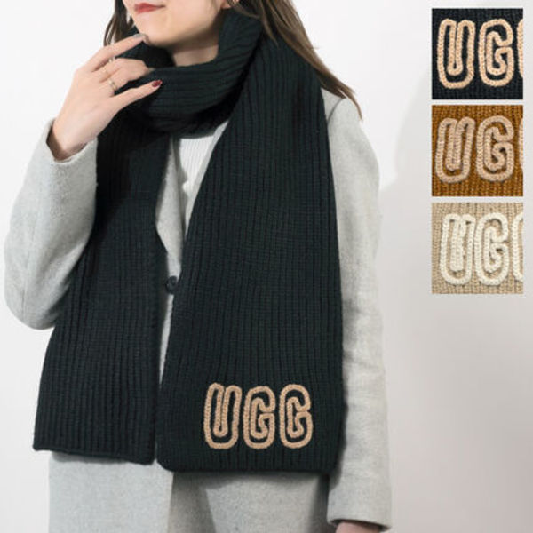 国内発送 UGG マフラーCHUNKY CRAFTED RIB SCARF 102787