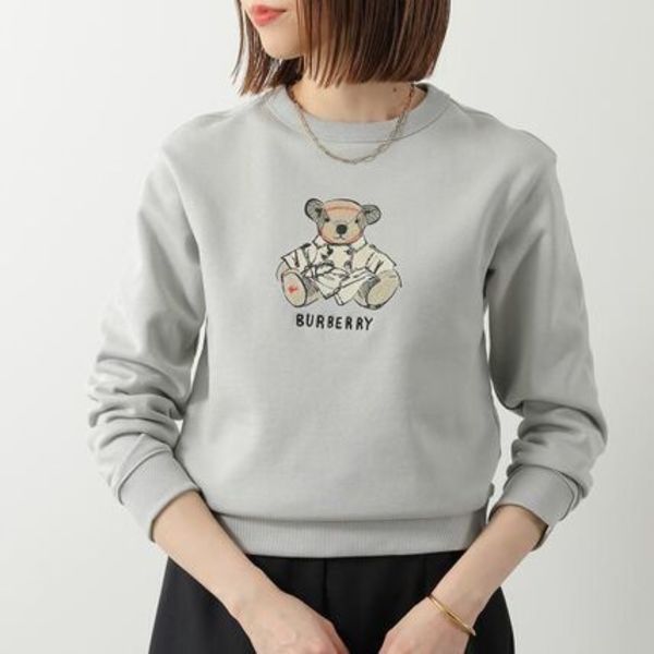 BURBERRY KIDS トレーナー 8119407 スウェット ベア ロゴ刺繍