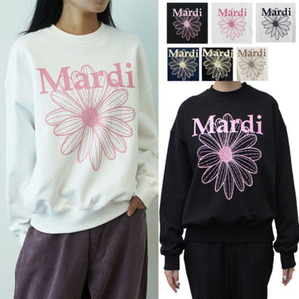 MARDI MERCREDI SWEATSHIRT FLOWERMARDI NE6242