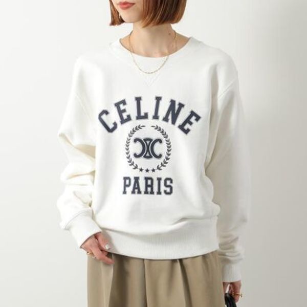 CELINE トレーナー RY0DR345F スウェット ロゴ