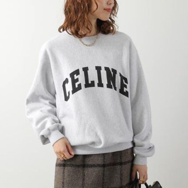 CELINE トレーナー 2Y11D1233 ロゴ スウェットシャツ
