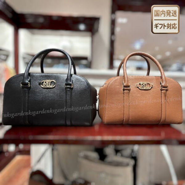 POLO RALPH LAUREN ロゴ ハンドバッグ