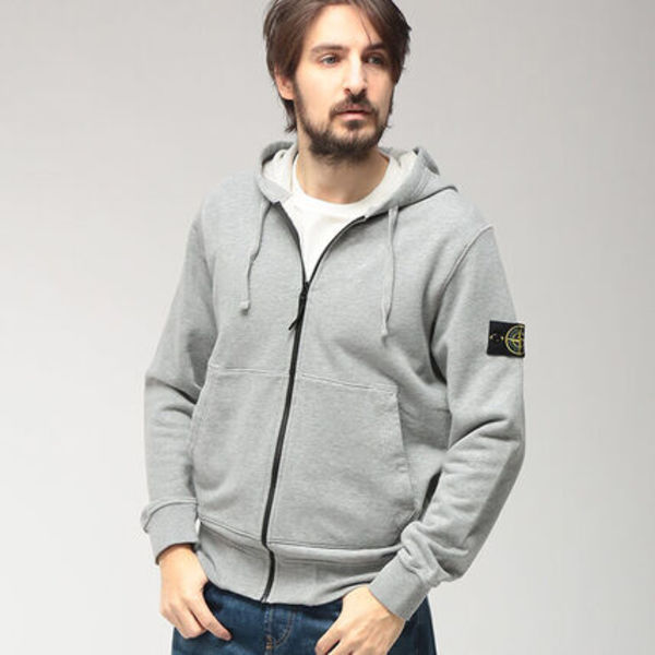 STONE ISLAND ジップパーカー