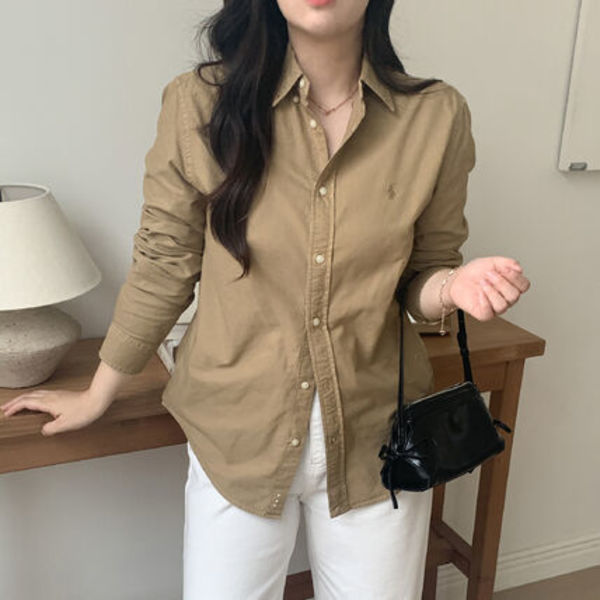 [POLO] オックスフォード 秋シャツ 323-858909