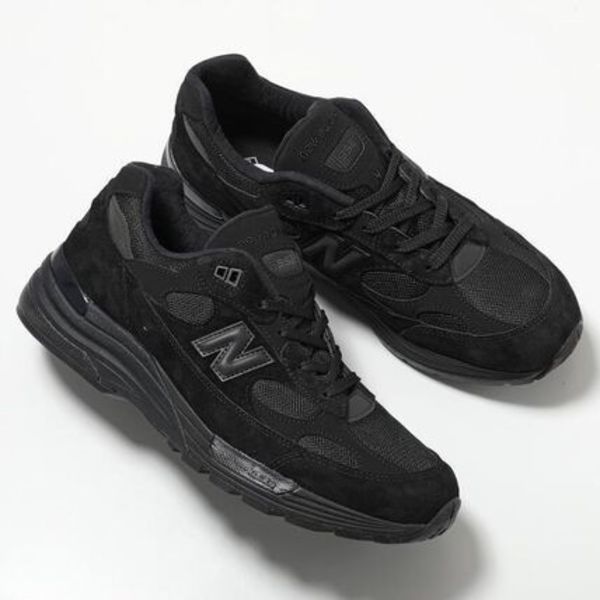 New Balance スニーカー U992TB Made in USA オールブラック