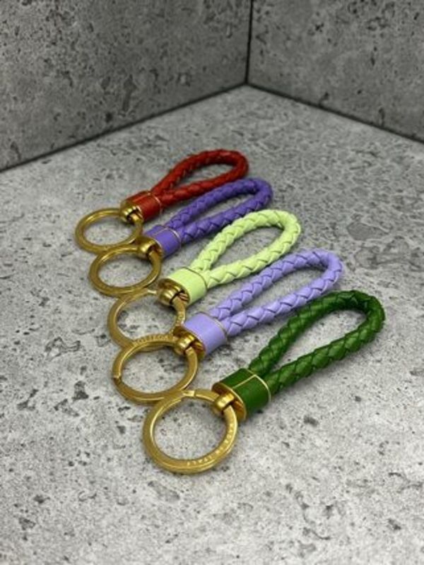 BOTTEGA VENETA イントレチャート キーリング 5 COLOURS 651820