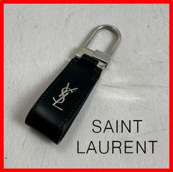 ★【SAINT LAURENT】★mini monogram keyrin.g★キーリング★