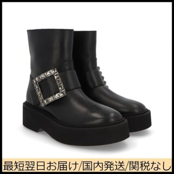 Roger Vivier ブラック アンクルブーツ ショートブーツ