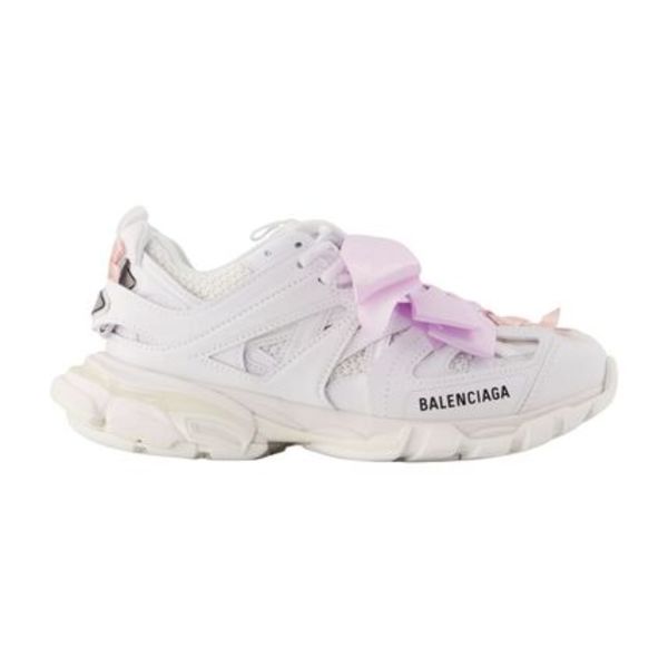 Track Trainers - Balenciaga - Synthetic - White/Pink