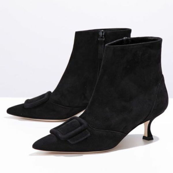 MANOLO BLAHNIK ショートブーツ BAYLOW050 ベイロウ