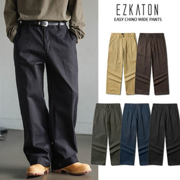 EZKATON正規品★25AW★EASY ワイド チノパンツ