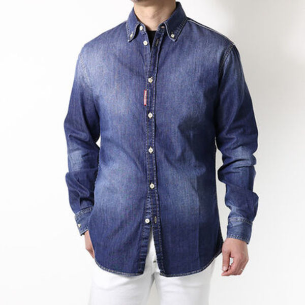 Dsquared2 デニムシャツ RELAX DAN S74DM0905 S30341