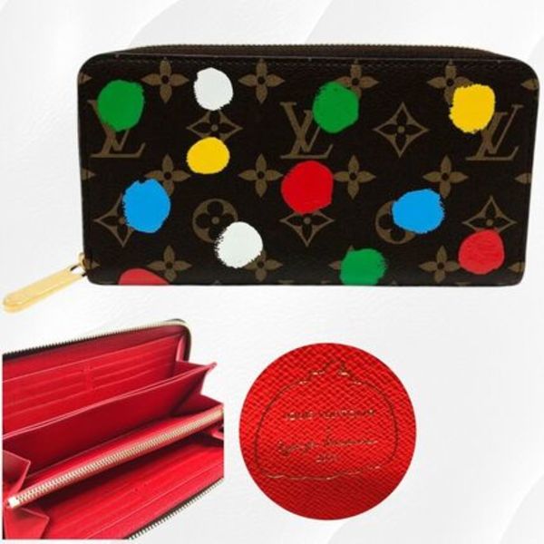 コラボ!Louis Vuitton×草間彌生 ジッピーウォレット 長財布