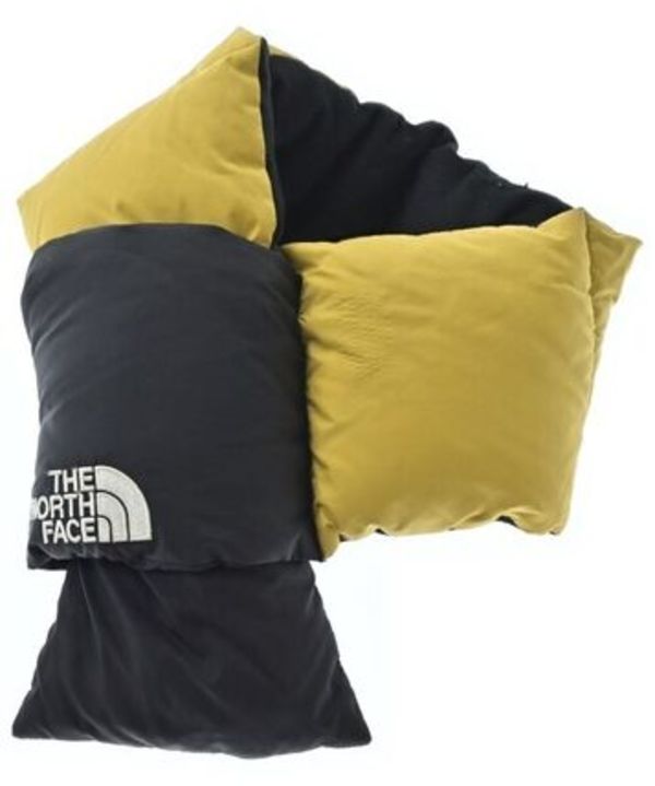 THE NORTH FACE マフラー 黄x黒 - 3500426A0050