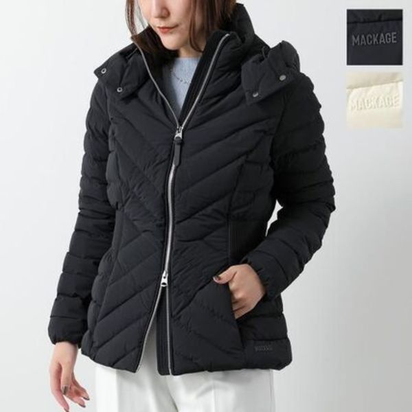 MACKAGE ダウンジャケット IDALEE ナイロン ストレッチ