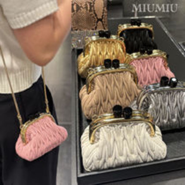 MIUMIU☆マテラッセ チェーンミニバッグ