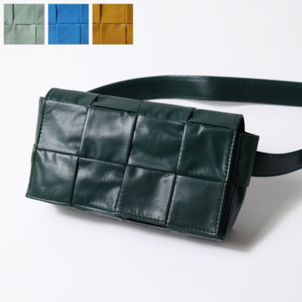 BOTTEGA VENETA ボッテガヴェネタ カセット ベルトバッグ レザー