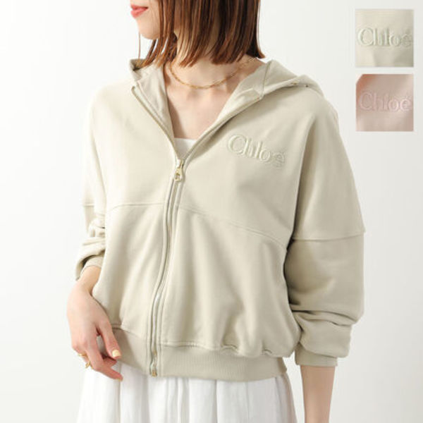 Chloe KIDS パーカー C20840 スウェット ジップアップ