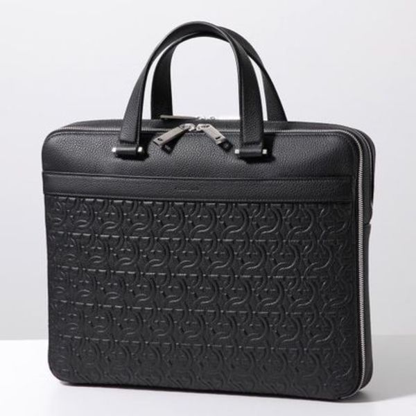 FERRAGAMO ブリーフケース 24 1364 ガンチーニ レザー
