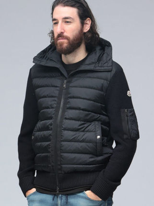 MONCLER ニットダウンパーカー カーディガン