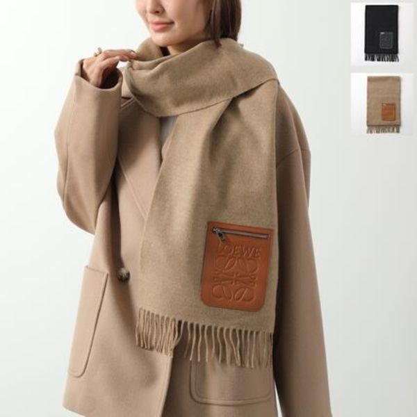 LOEWE マフラー FSA5SS1W01 アナグラム