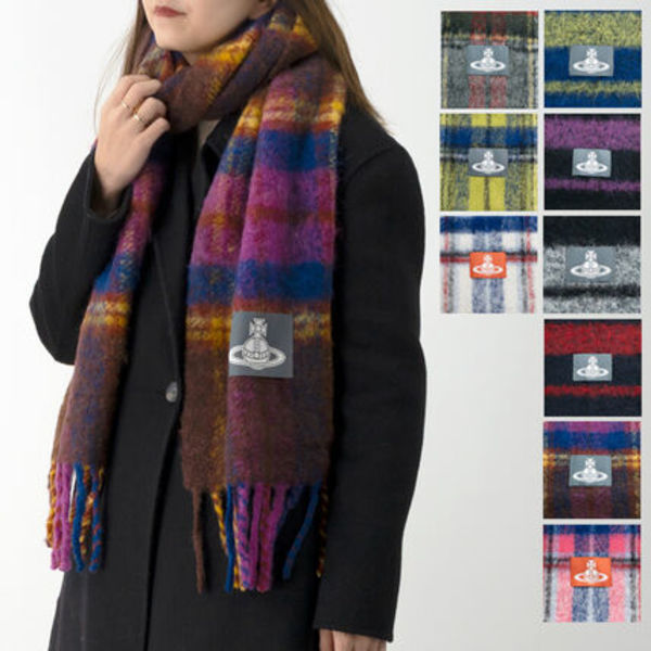 国内発送 Vivienne Westwood マフラー8103014F