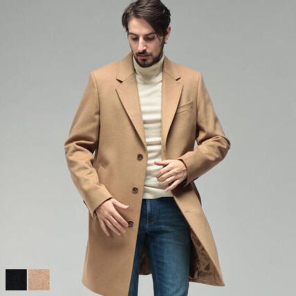 HUGO BOSS チェスターコート ウール カシミヤ