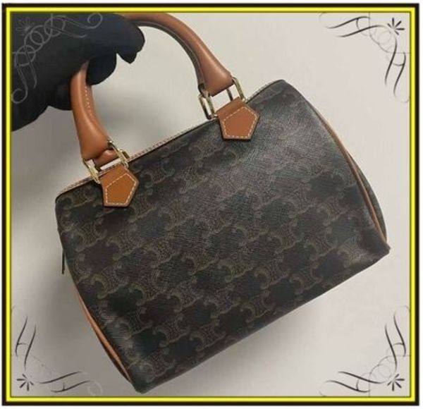 【CELINE】セリーヌ スモール ボストン バッグ トリオンフ