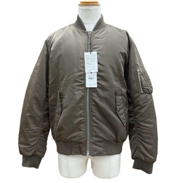 未使用品 CELINE 2W426396E LOGO BOMBER JACKET MA-1 50