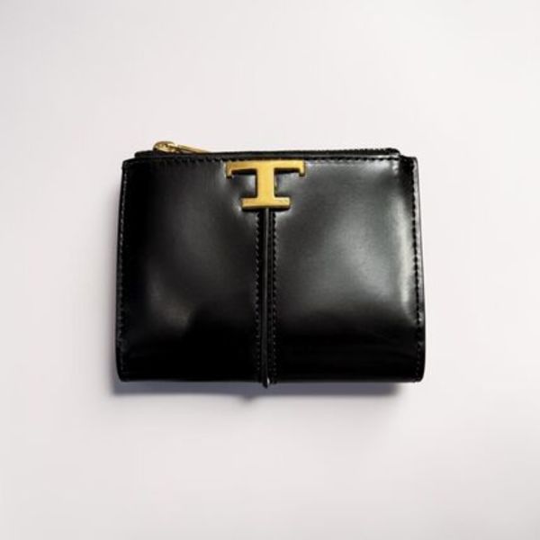 TOD'S Tタイムレス二つ折り財布