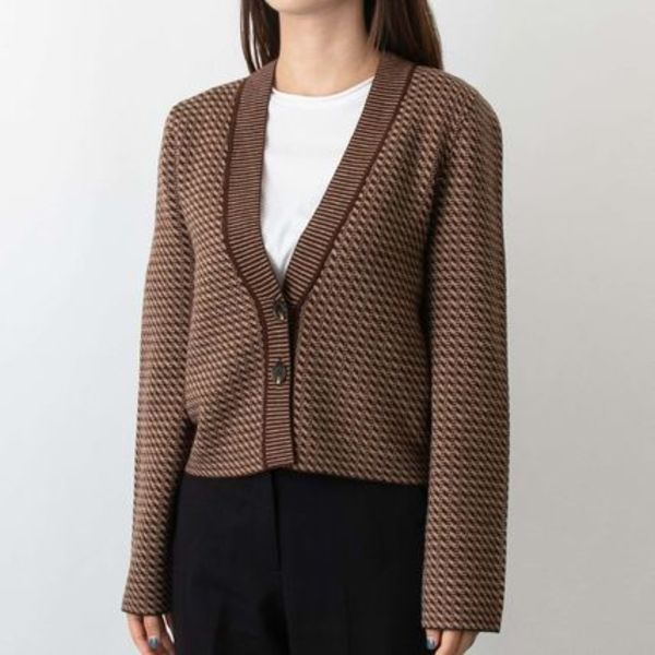 A.P.C. レディース Vネック長袖カーディガン ANNIE CARDIGAN