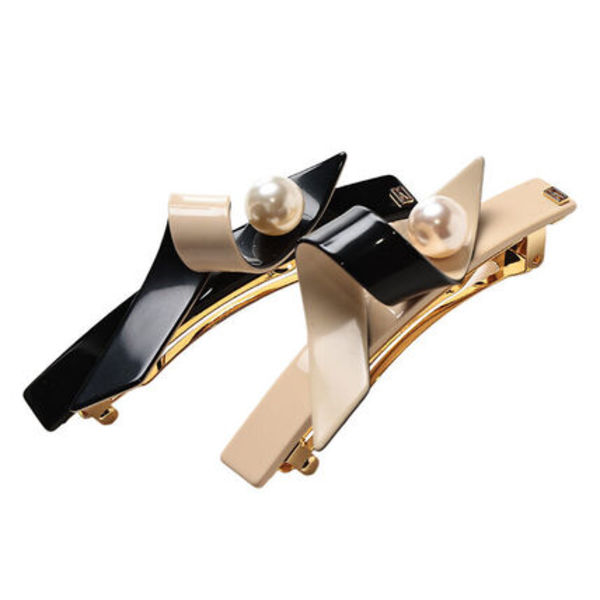 ALEXANDRE DE PARIS バレッタ (6 cm) リボン