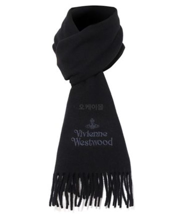Vivienne Westwood|MUFFLERS (EMBROIDERED LOGO SCARF (810