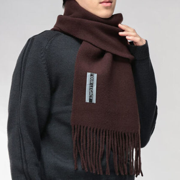OUR LEGACY マフラー ESTATE ウール Espresso Double Wool