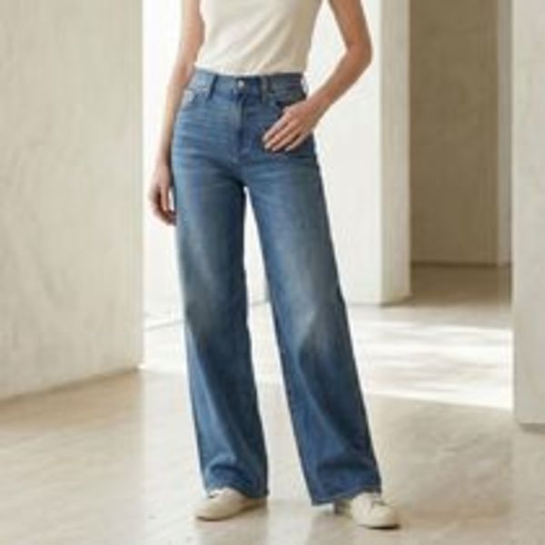 【Calvin Klein】Baggy Fit Jeans_BLUE~デニム★ジョングク着用
