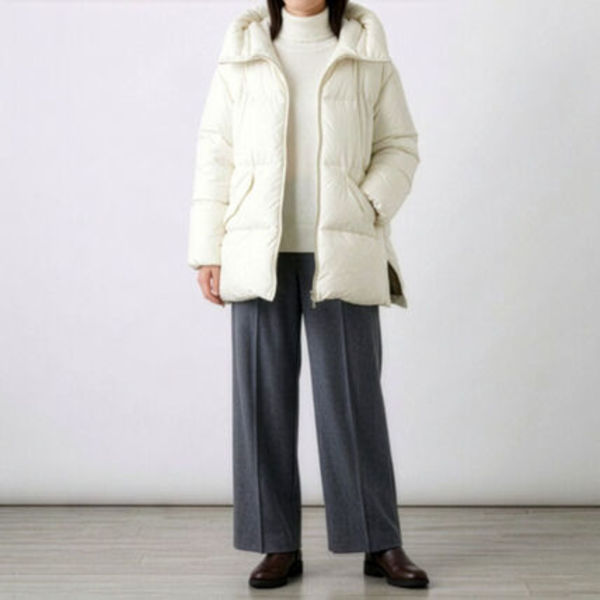 MOORER ダウンコート CALLIOPE Aライン レディース