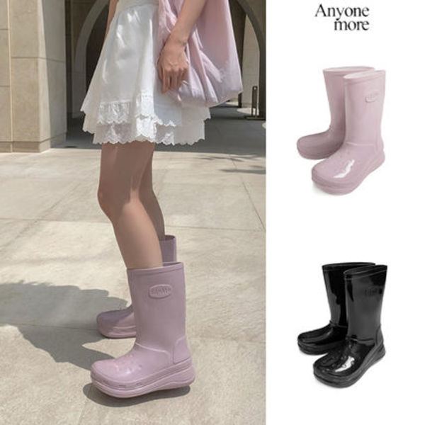 【Anyone more】Gloy Midi Rain Boots