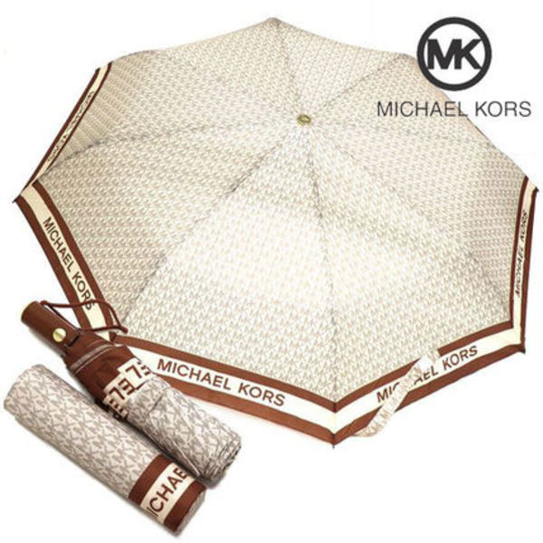 マイケルコース MICHAEL KORS 折り畳み傘 35F3GTFN4B VANIL