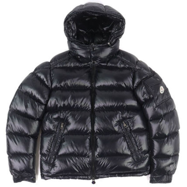 極美品 MONCLER I20911A53600 MAYA マヤ ダウンジャケット 2 黒