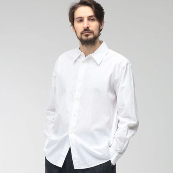 OUR LEGACY BEYOND シャツ White Liquid Poplin