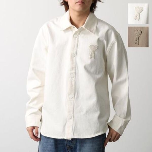 ami paris オーバーシャツジャケット UJK897.DE0126