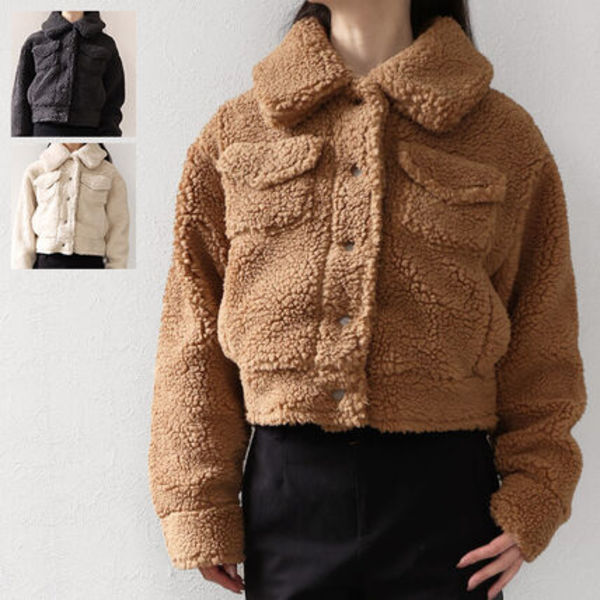 UGG Frankie Short Trucker ボアジャケット 1171459 フードなし