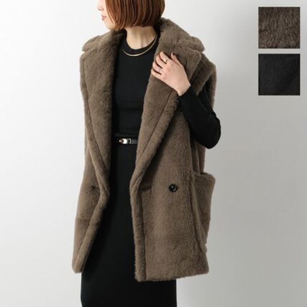MAX MARA SFILATA テディベアジレ BORMIDA1234 ボルミーダ