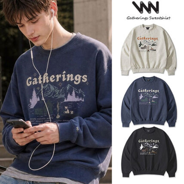 [WV PROJECT]★26AW★Gatherings 裏起毛トレーナー