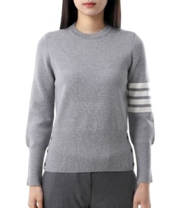 Thom Browne|ROUND NECK KNITS (MILANO STITCH CLASSIC CRE