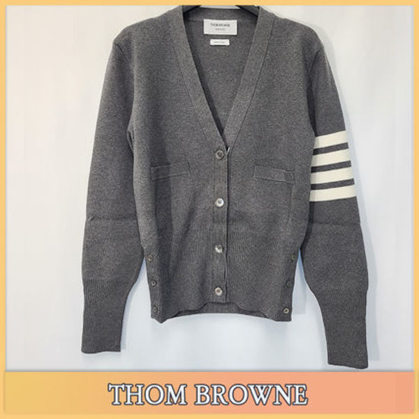 【THOM BROWNE】送料・関税込み★ストライプ カーディガン